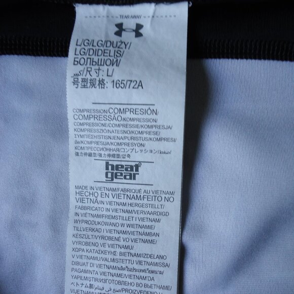 2 Under Armour Heat Gear Athletic Compression Pants L Bundle of 2 - Picture 5 of 12